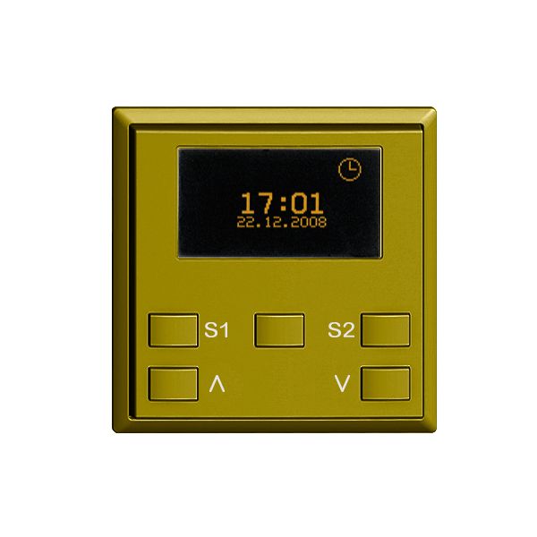 Frontset Astrozeitschaltuhr Motor 2T ZEP EDIZIOdue olive