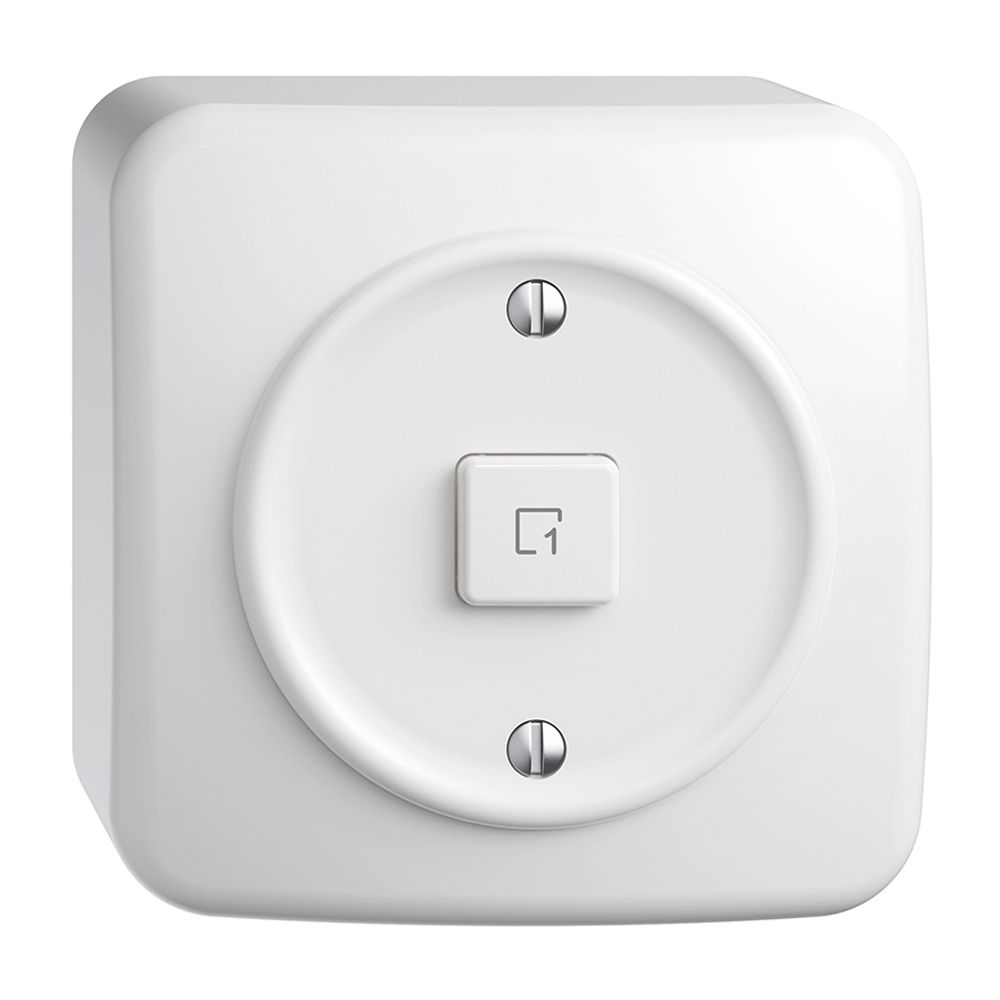 Poussoir scène AP 1 scène/1T WLAN Sdue Wiser blanc