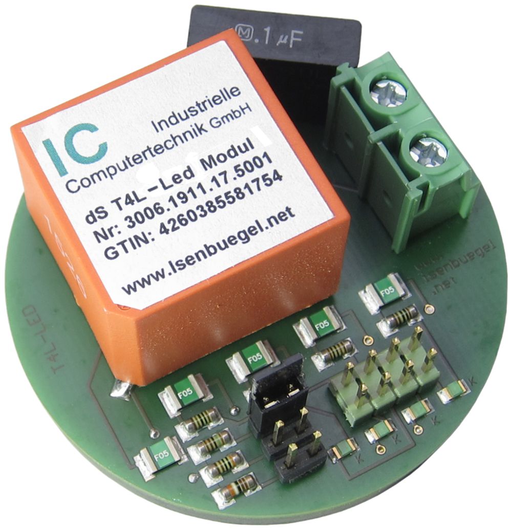 Module poussoir INC digitalSTROM IC, adapté pour Feller poussoir UNI 4-fois LED