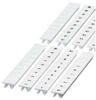 Ruban Zack ZB 41…50 blanc impression transversale à 10 étiquettes 5mm