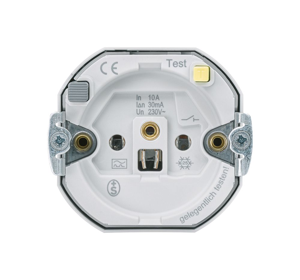 Intérieur pour prise Hager E 10A FI 30mA