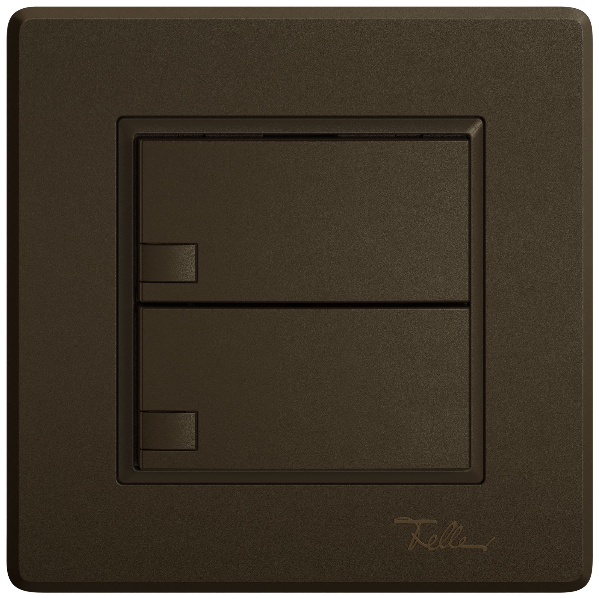 UP-Universaltaster EDIZIO.liv UNI SNAPFIX® o.LED 2× 1-Tbed.br