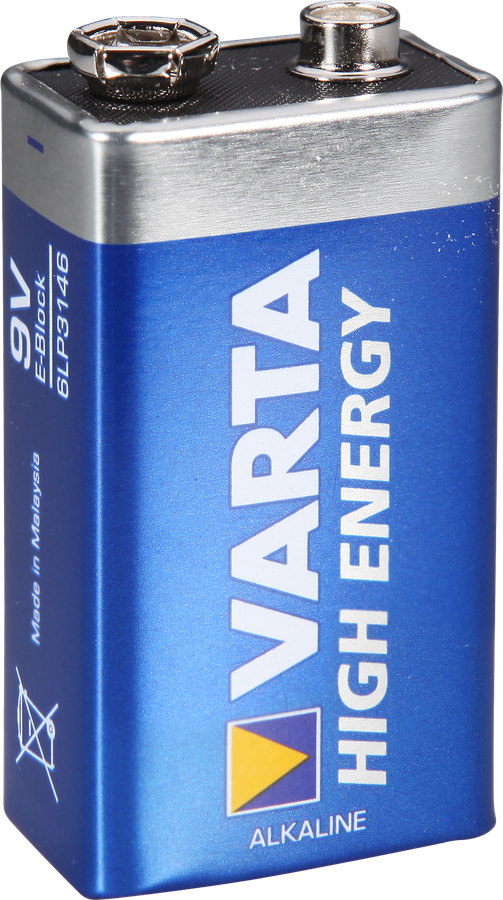 BATTERIE ALKALI 6LR61 9.0V