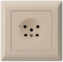 UP-Steckdose kallysto.line T15 beige Schraubklemmen