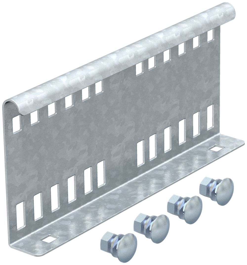 Raccord longitudinal Bettermann 114×250mm zingué à chaud par immersion