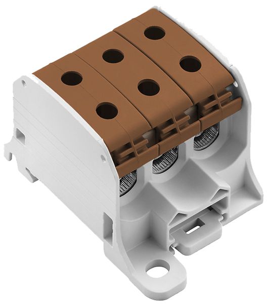 Bloc de distribution WM WPD 330CC 1P 150A 3×entr 3×sort 2.5…50mm² 2.5…50mm²