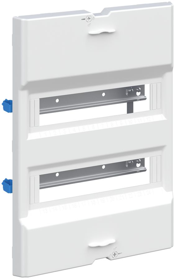 Kit d.rallonge ABB p.UK624 avec recouvrement, support d'appareils et bornes N/PE