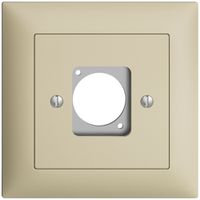 Kit di montaggio INC per presa XLR EDIZIOdue vanille