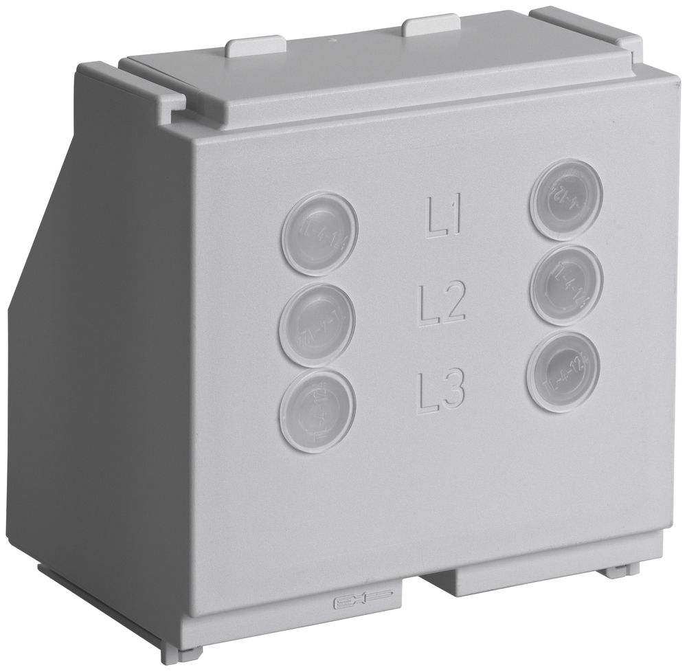 Support appareils de mesure Hager court weber.vertigroup DIN1…3 comme cache