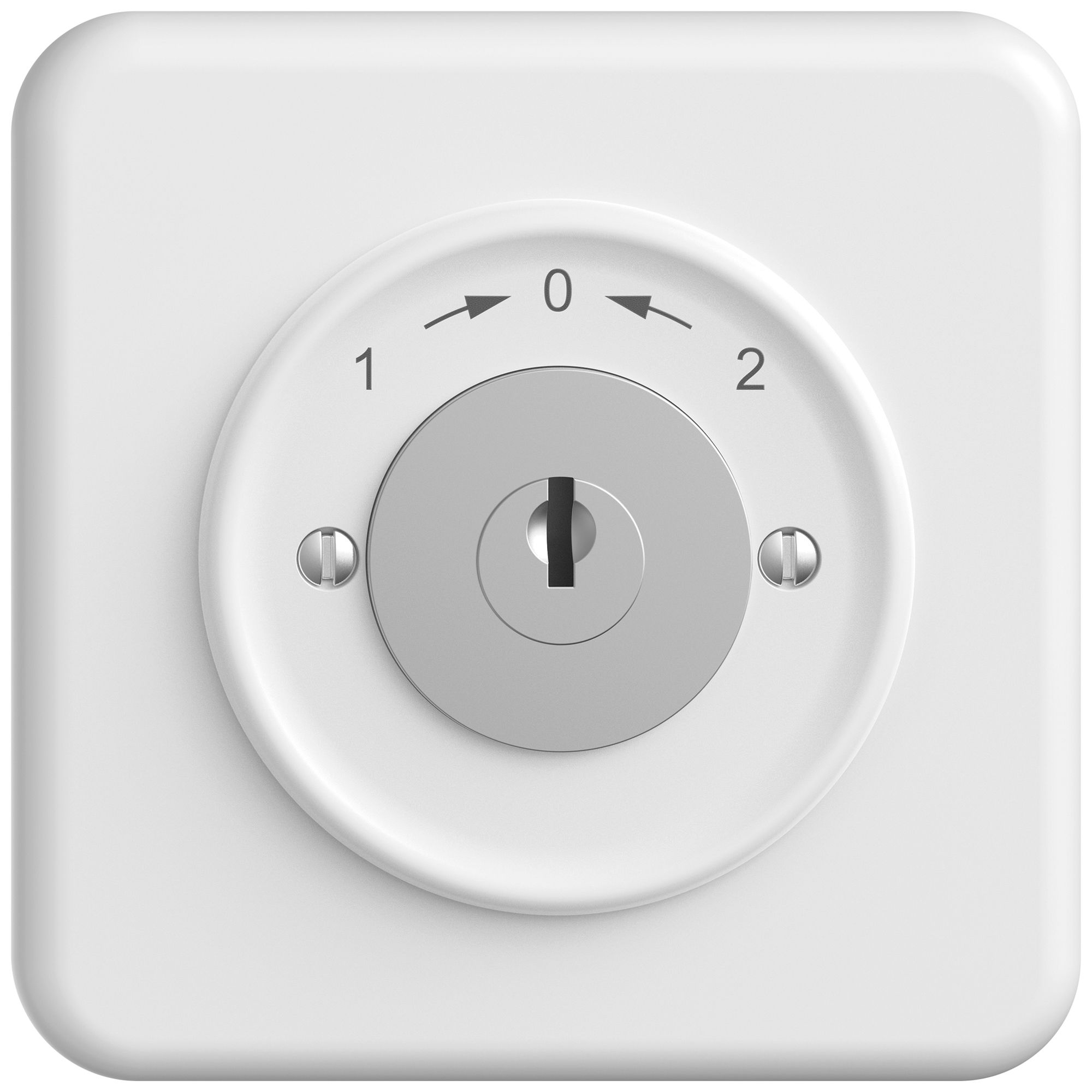 Contact pivotant ENC STANDARDdue SNAPFIX® 1->0<-2/1P avec serrure & 2 clés bc