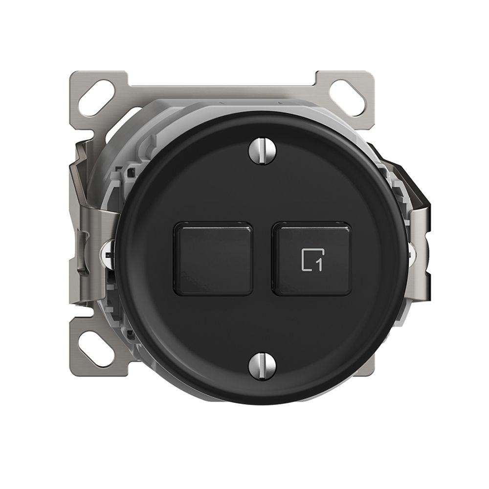 Stazione secondaria AP 1K/2T per interruttore scena Sdue Wiser nero