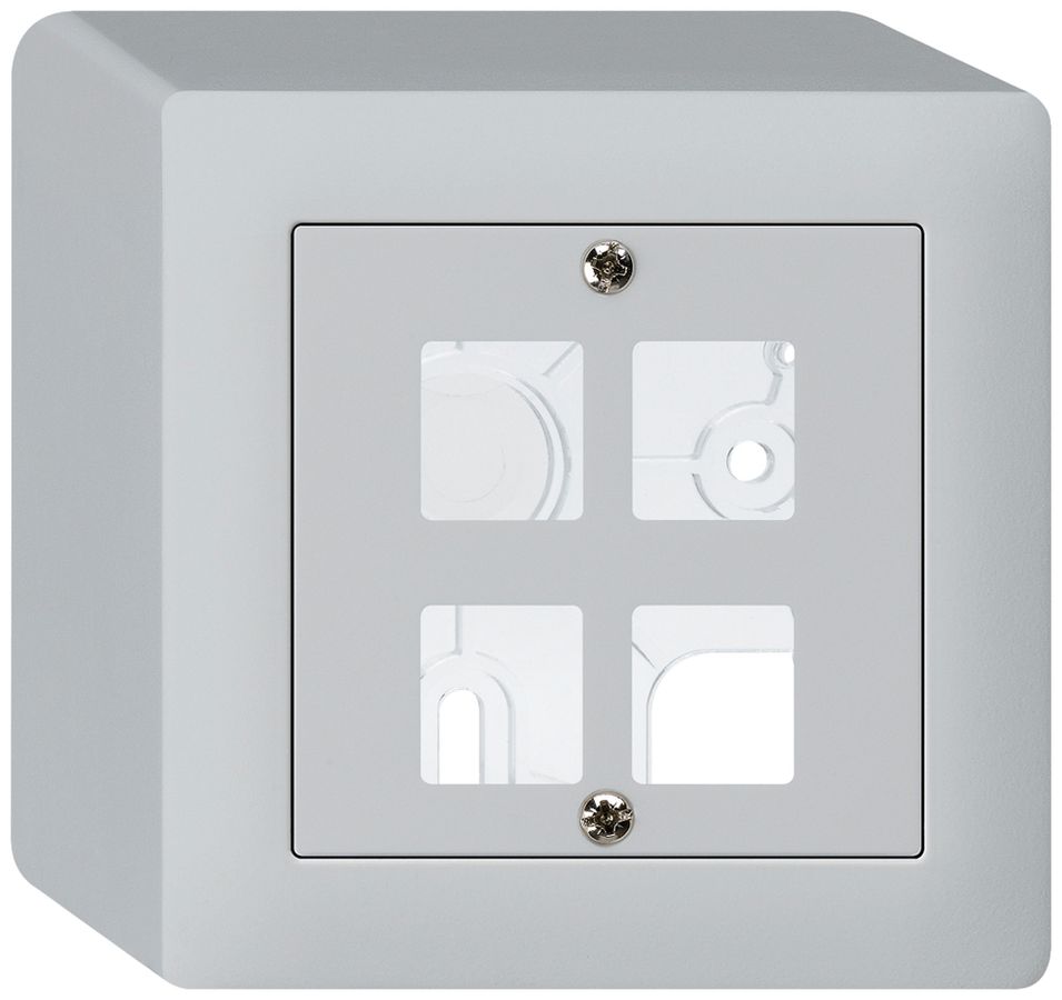 Kit frontale AP kallysto Q per 4 moduli grigio chiaro