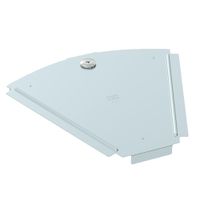 Coperchio BET RBD 45° 200×225mm acciaio zincato a nastro zinco-alluminio