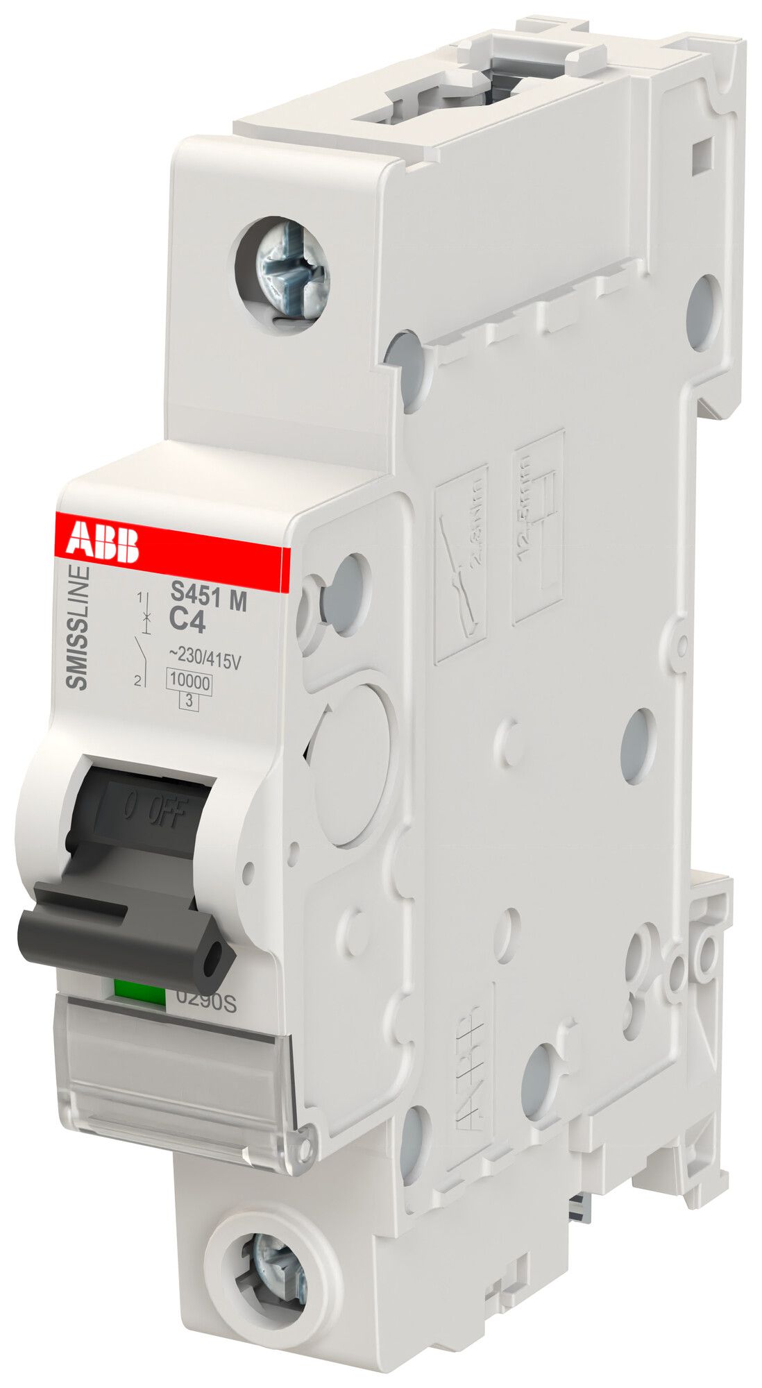 Disgiuntore SMISSLINE CLASSIC 1×4 C 10kA
