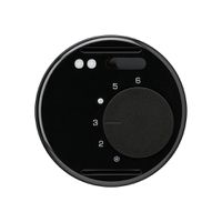 Einsatz zu UP-Raumthermostat basico schwarz für Fussbodenheizung