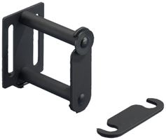 Kabelführungsbügel Rittal DK 7111.212 34×100mm Metall 1HE schwarz 10Stk