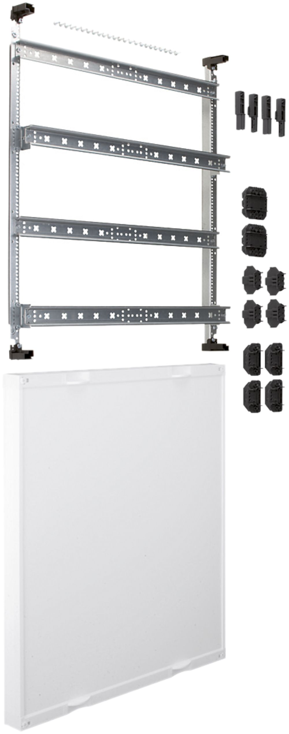 Kit Hager univers N 600×500mm pour bornes horizontal