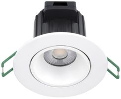 Spot LED INS Sylvania START 8.7W 870lm 827/830/840 IP20/IP44 50° REG Ø86 bianco