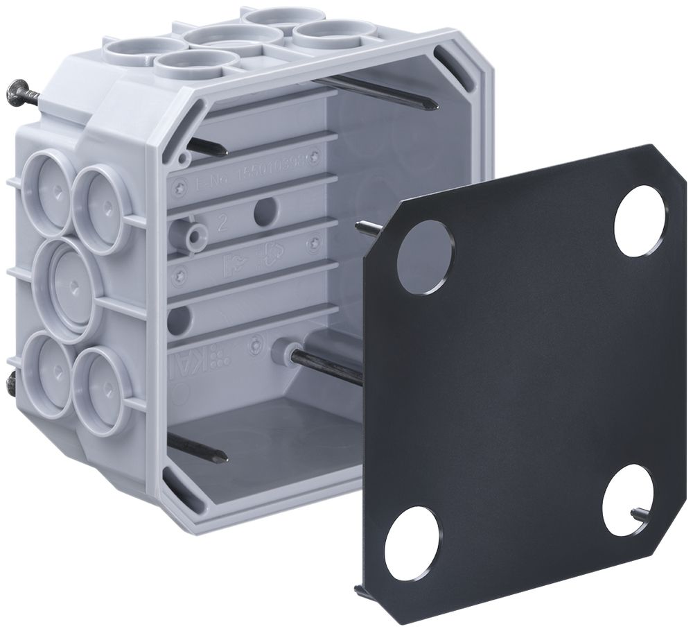 Boîte de dérivation AGRO 115×115×76mm sans couvercle