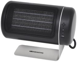 Keramikheizlüfter Dublin 1.5kW 230V 1.4kg 50m³ 45dB 22.4×17×12cm schwarz