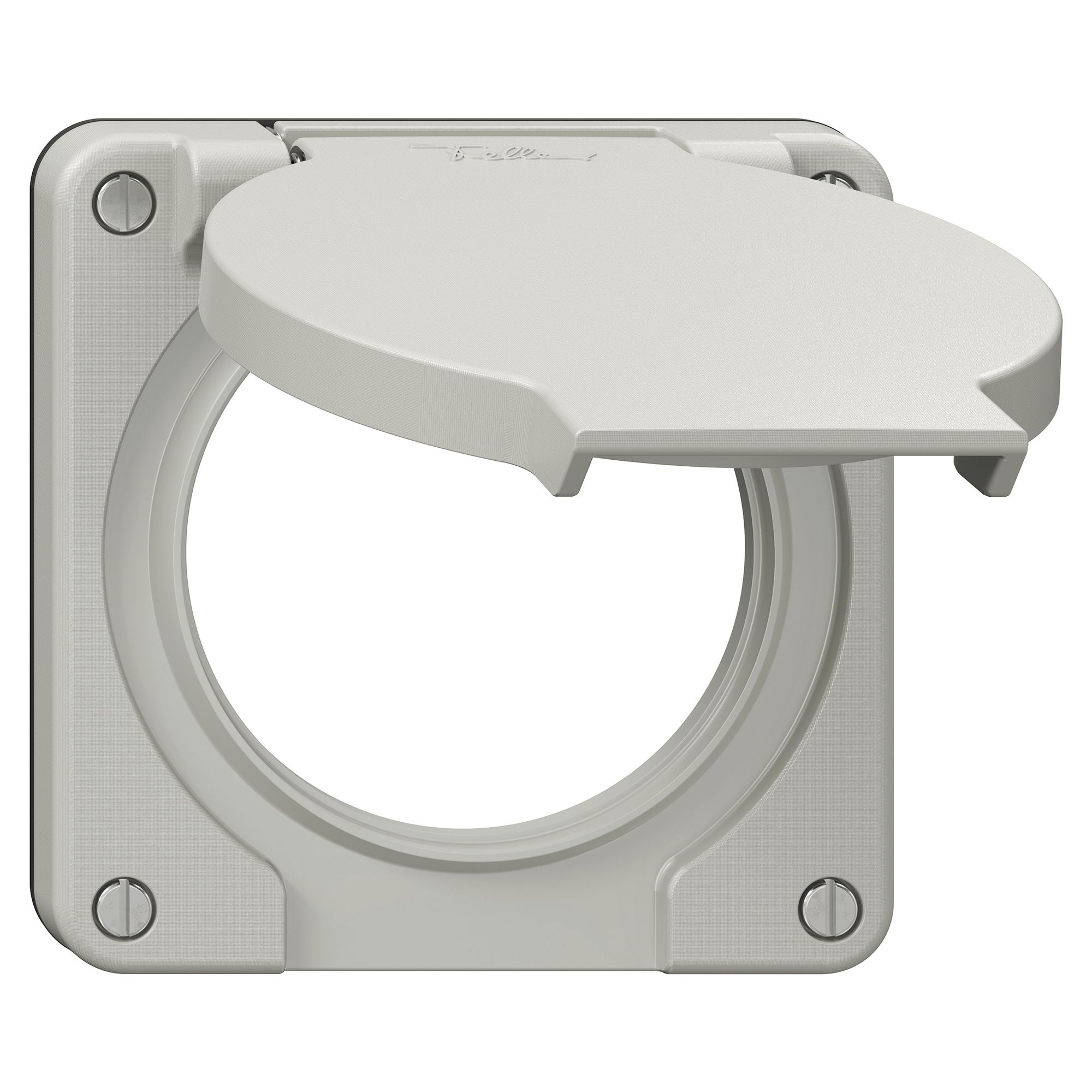 Couvercle avec clapet NEVO Ø60mm IP21 grc (joint no)