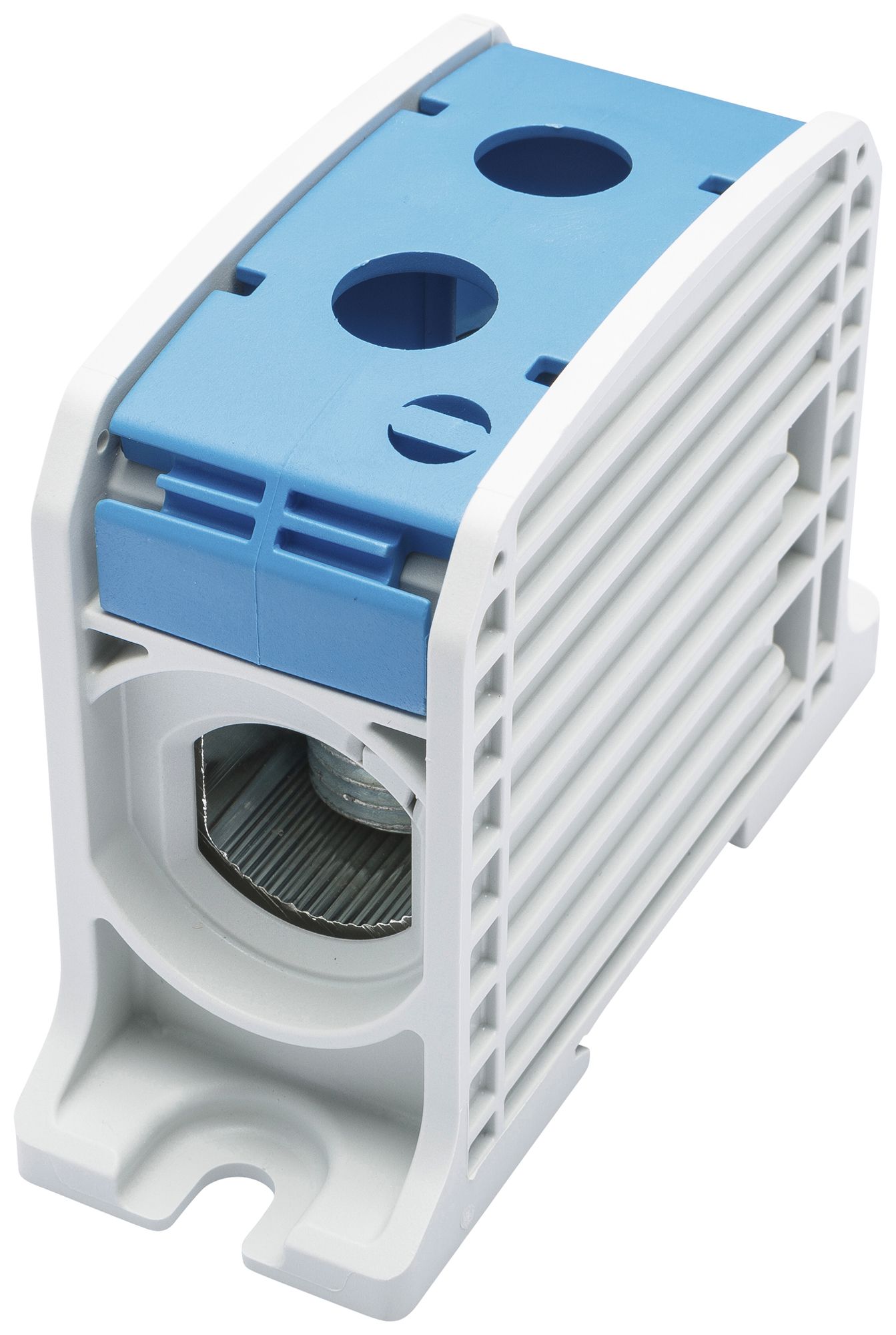 Bloc de distribution Bals RKA 185 1P 353A 1×entrée 1×sortie 10…95mm² bleu