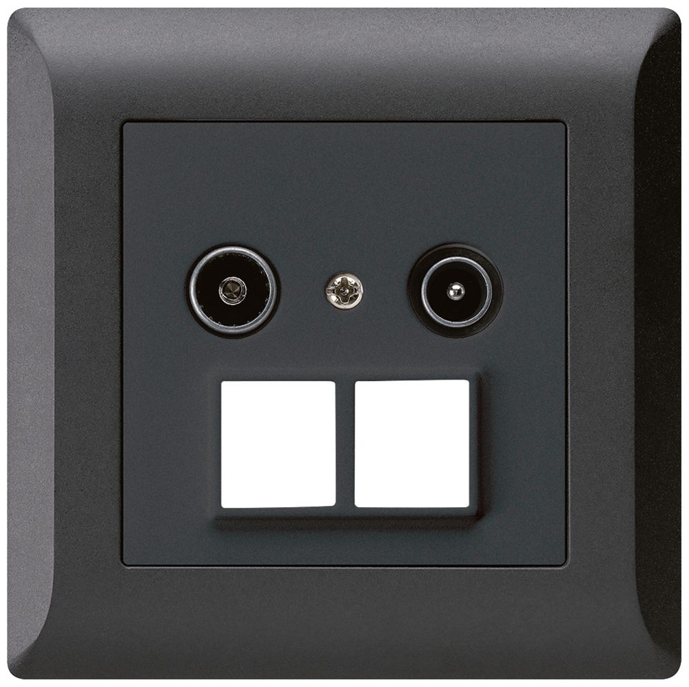 Prise d'antenne ENC R/TV HMS kallysto.line 23dB noir