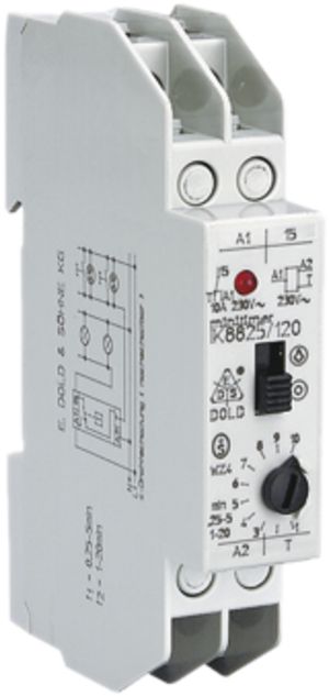 Timer luce scala AWAG 0.3-20/2…2…48min grigio