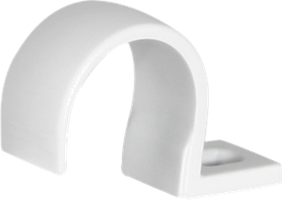 Bride pour TIT M20 1 vis gris clair