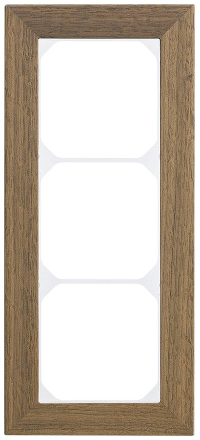 Abdeckrahmen KAL.art 3×1 214×94mm Nussbaum