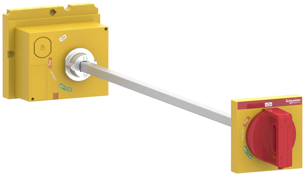 Comando rotativo con accoppiamento per ComPacT NSX100…250, IP55 rosso/giallo