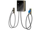 Station de charge murale Scame BE-D 25kW 60ADC 1×T2 CCS 1×CHAdeMO 4.5m IP55