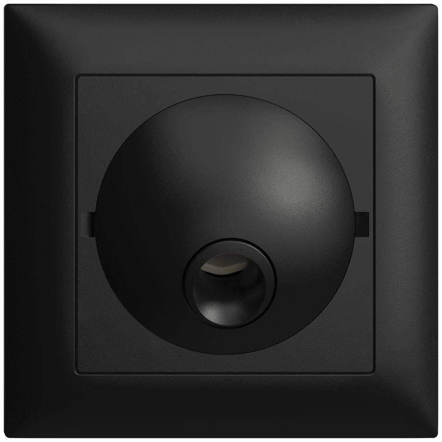 UP-Anschlussdose EDIZIOdue 8L für Rufleuchte, schwarz