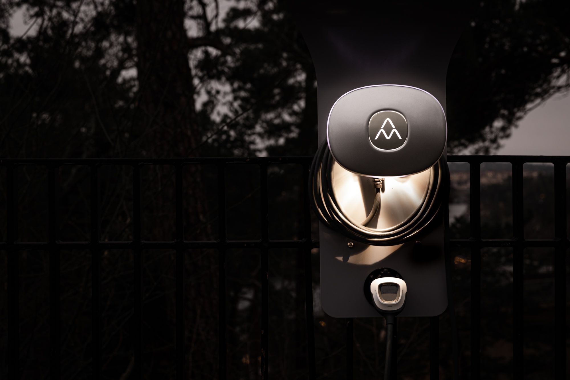 Ladestation Charge Amps Halo 11kW, 7,5m Kabel, T2, LAN, WLAN, RFID