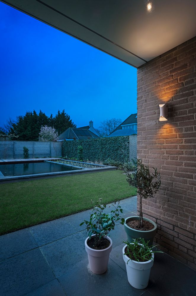 Applique LED SLV MODELA 7.5W 800lm 827 IP65 VAR direct/indirect blanc