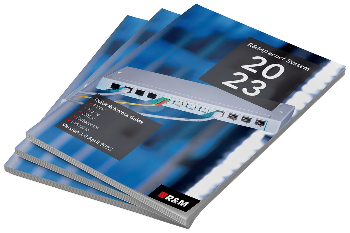 Systemkatalog R&Mfreenet Vorzugssortiment Cu/LWL, Ausgabe französisch