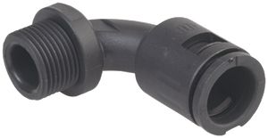 Schlauchverschraubung AGRO 90° M20 16×10 schwarz Flexa-Quick ROHRflex