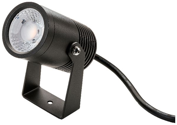 LED-Strahler SG Hovden Midi 12W 1150lm 830 IP67 36° DIM Ø61×100mm anthrazit