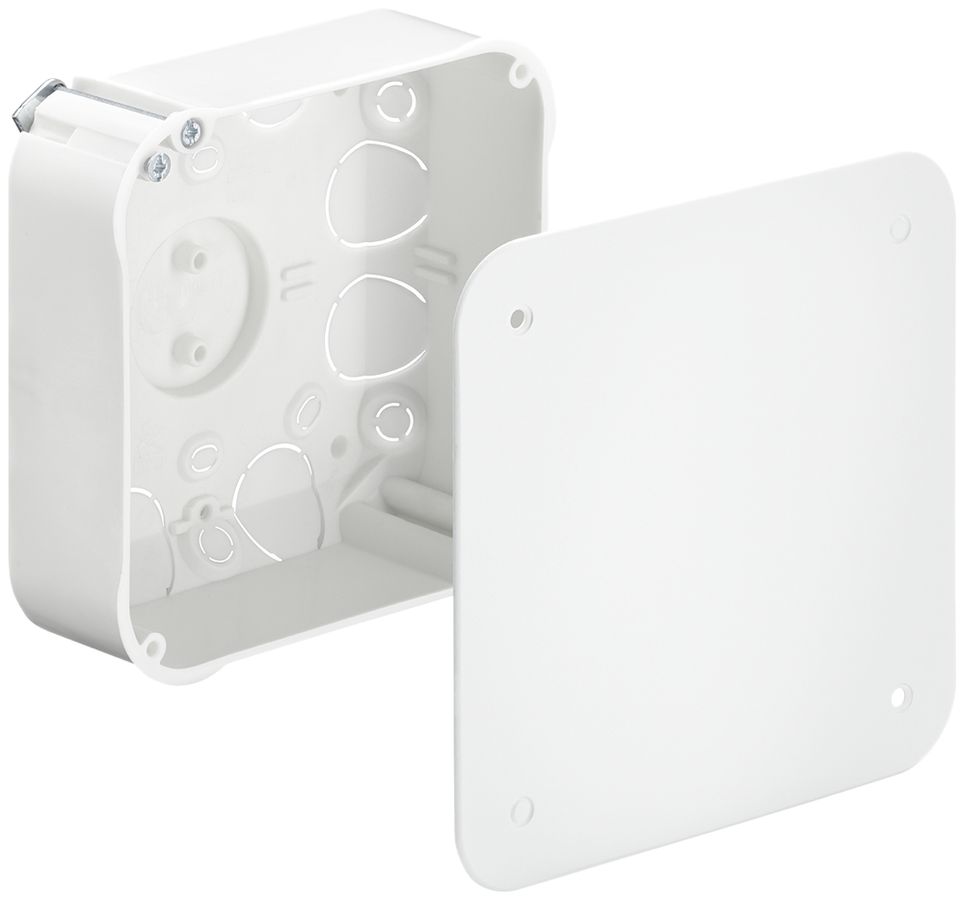 Boîte de dérivation ENC AGRO 107×107×53mm blanc Quickbox HQ1 sans halogène