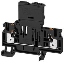 Borne fusible WM AFS 4 2C BK PUSH IN 6.3A G-Si. 5×20 no