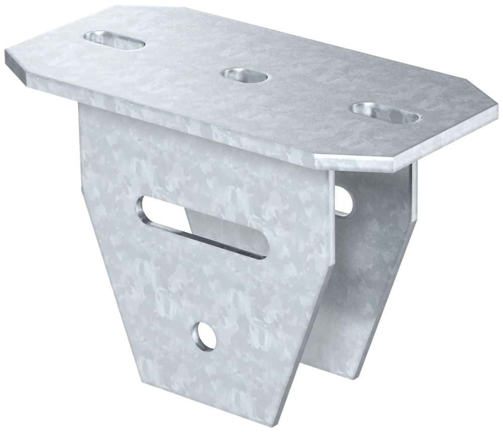 Plaque de tête Bettermann zinguée à chaud par immersion