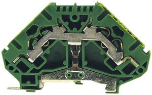 Morsetto di passaggio componibile WZ 0.5…4mm² 32A 800V push-in 2×2 35mm ve-gi