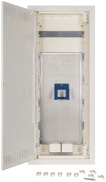 Distributore per parete cava ETN, multimedia, 5 file, porta extra piatta