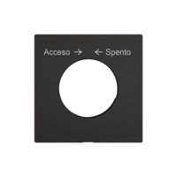 Montageset EDIZIO.liv SNAPFIX® f.Schwenkt.m.Schloss Acceso → ← Spento sz