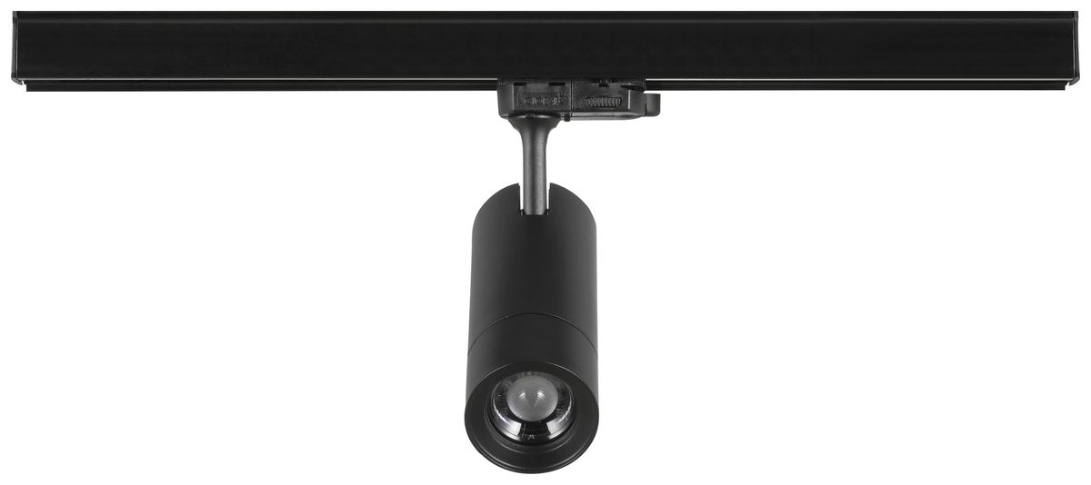 LED-Strahler Sylvania Lenzo Small 15W 1000lm 930 DIM 3PH 15°…50° Ø60 schwarz