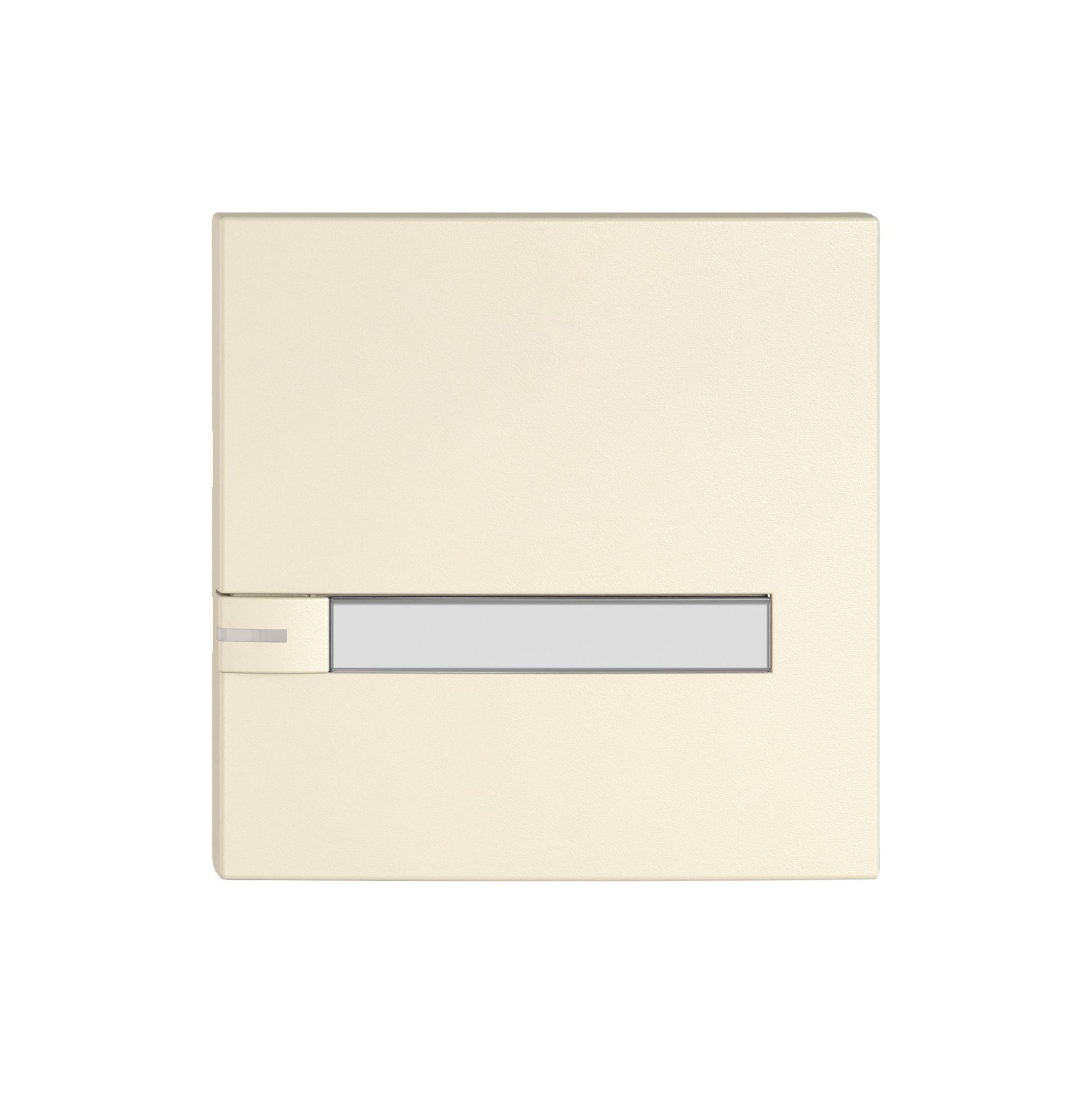 Poussoir 1/1 EDIZIO.liv SNAPFIX® p.KNX&UNI a.LED a.étiquette comm.1touch.cr