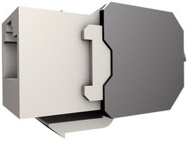 Anschlussmodul RJ45 Cecoflex Kat.6A Keystone, ungeschirmt, weiss