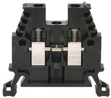 Morsetto di passaggio componibile Woertz 0.5…4mm² 32A 1000V vite 2×1 DIN 35mm ne