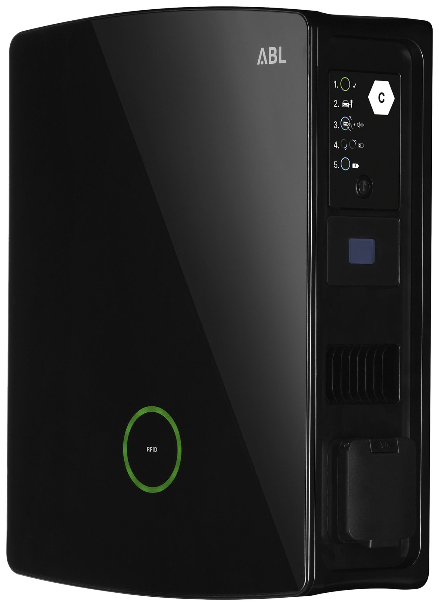 Ladestation ABL Wallbox eM4 Twin Controller 2×T2 32A 22kW