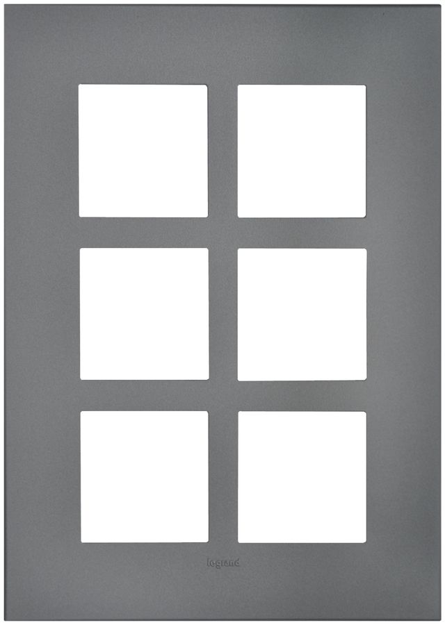 Cadre de recouvrement ATO 3×2/2×3 modules magnésium